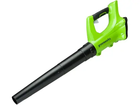 Soplador de Hojas Greenworks Tools G24AB, 24V, 156 km/h, Batería No Incluida