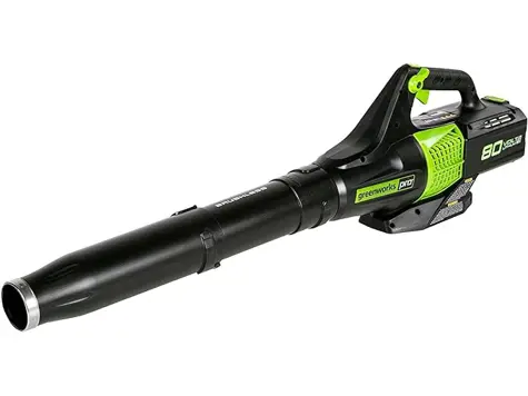 Soplador Greenworks Pro BLB482, Inalámbrico 80V (145 mph / 580 CFM)