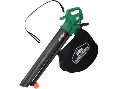 Soplador Aspirador 3000W | Ligero y potente | Bolsa de 45L